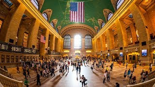 Walking Tour of Grand Central Terminal — New York City 【4K】🇺🇸 [upl. by Alsworth]