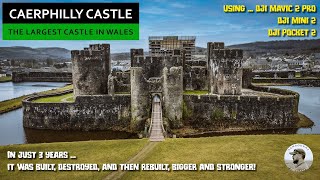 Caerphilly Castle  The Largest in Wales 2nd in Britain [upl. by Thanos]