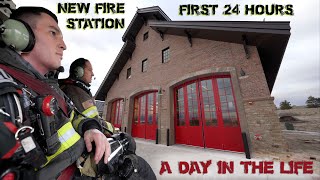 First 24 Hours in a New Fire Station  A Day in the Life [upl. by Hildegarde]