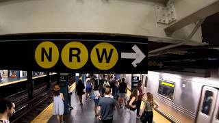 ⁴ᴷ The Busiest NYC Subway Station Times Square–42nd StreetPort Authority Bus Terminal [upl. by Amoihc]