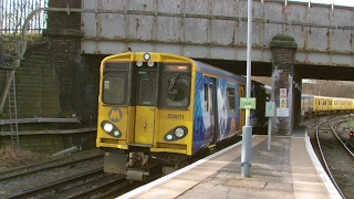 Half an Hour at 216  Birkenhead North Station 1022017  Class 507 508 terminus [upl. by Nannarb]