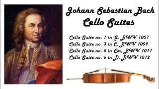 Johann Sebastian Bach  Cello suites in 432 Hz great for reading or studying [upl. by Sebastian835]