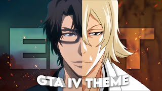 Aizen x Urahara  GTA IV Theme Edit [upl. by Aserej]